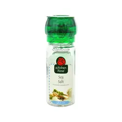 نمک دریا سر خود آسیاب ۸۰ گرم کیچن رز - kitchen rose