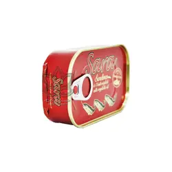 کنسرو ماهی ساردین در روغن سبزیجات ۱۲۵ گرم سارا - sara