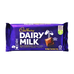 شکلات شیری ۱۶۰ گرم دیری میلک کدبری - cadbury
