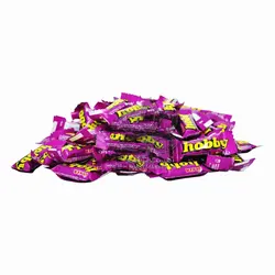 شکلات با تکه های فندق ۶۰۰ گرم مینی هوبی - hobby