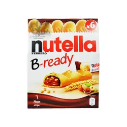 شکلات بیسکوییتی ۶ عددی بی ردی نوتلا - nutella