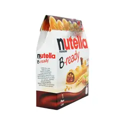 شکلات بیسکوییتی ۶ عددی بی ردی نوتلا - nutella