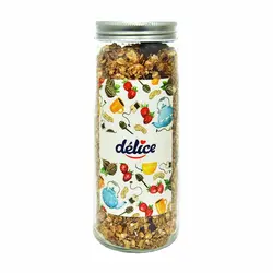 گرانولا شکلات و توت فرنگی ۳۵۰ گرم دلیس - delice