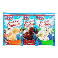 پودر پودینگ وانیلی با تکه های شکلات لیوانی ۳۴ گرم دکتر اوتکر - dr.oetker