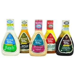 سس سالاد رنچ لایت ۴۷۳ میل کنز - ken's