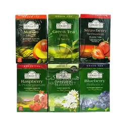 چای سیاه کیسه ای با طعم زردآلو ۲۰ عدد احمد - ahmad tea