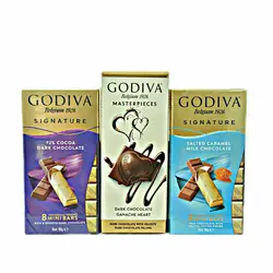 شکلات کارامل نمکی ۸ انگشتی گودیوا - godiva