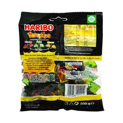پاستیل میوه و شیرین بیان ۲۰۰ گرم ومپایر هاریبو - haribo