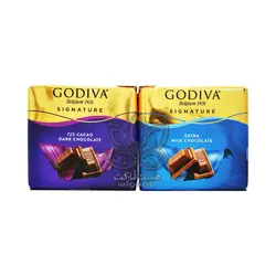 شکلات شیری با تکه های توت فرنگی ۶۰ گرم گودیوا - godiva