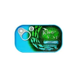 کنسرو ماهی ساردین در آب نمک ۱۲۰ گرم جان وست - john west