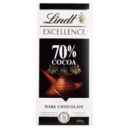 شکلات تلخ ۷۰ درصد اکسلنس لینت - lindt