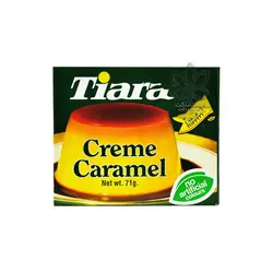 پودر کرم کارامل ۷۰ گرم تیارا - tiara