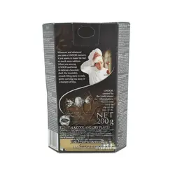 شکلات تلخ ۶۰ درصد ۲۰۰ گرم لیندور لینت - lindt