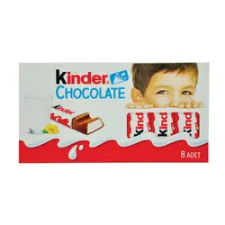 شکلات شیری ۸ عددی کیندر - kinder