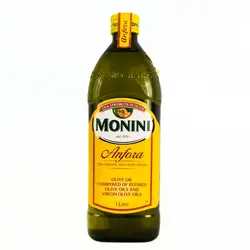 روغن زیتون بی بو ( سرخ کردنی ) یک لیتر مونینی - monini