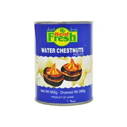 کنسرو شاه بلوط بدون پوست ۵۶۵ گرم ریل فرش - real fresh