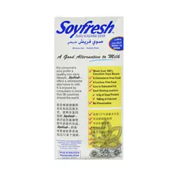 شیر سویا ساده ( وگان ) ۱ لیتر سوی فرش - soyfresh