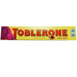 شکلات با بادام و کشمش ۱۰۰ گرم تابلرون - toblerone