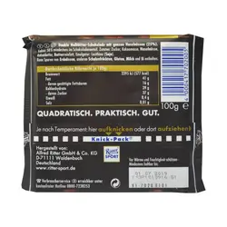 شکلات تلخ با فندق کامل ۱۰۰ گرم ریتر اسپرت - Ritter Sport