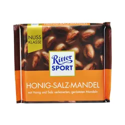 شکلات عسل و بادام نمکی ۱۰۰ گرم ریتر اسپرت - Ritter Sport