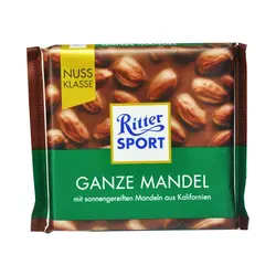 شکلات تلخ با بادام ۱۰۰ گرم ریتر اسپرت - Ritter Sport