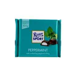 شکلات با مغز نعنا فلفلی ۱۰۰ گرم ریتر اسپورت - Ritter Sport