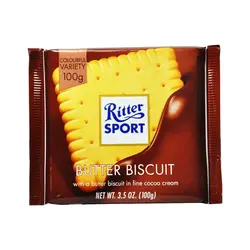 شکلات بیسکوییت کره ای ۱۰۰ گرم ریتر اسپرت - Ritter Sport
