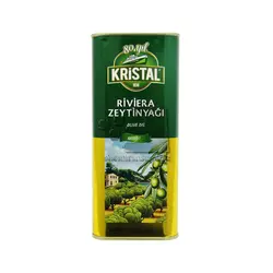 روغن زیتون بدون بو یک لیتر قوطی کریستال - kristal