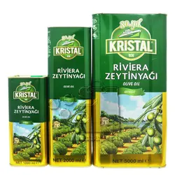 روغن زیتون بدون بو یک لیتر قوطی کریستال - kristal