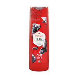 شامپو سر و بدن با زغال فعال ( آقایان ) ۴۰۰ میل راک اولد اسپایس - old spice