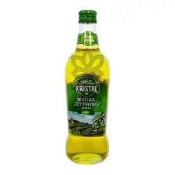 روغن زیتون بدون بو یک لیتر شیشه کریستال - kristal