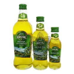 روغن زیتون بدون بو یک لیتر شیشه کریستال - kristal