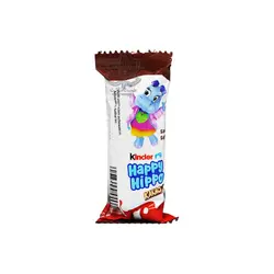 بیسکوییت با مغز کرم شکلاتی هپی هیپو ۲۰ گرم کیندر - kinder