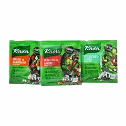 پودر سالاد فیکس ریحان و آویشن ۵ عدد کنور - knorr