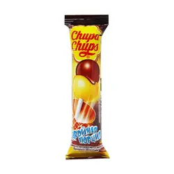 آبنبات چوبی دوقلو وانیل شکلات چاپا چاپس - chupa chups
