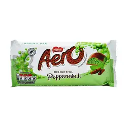 شکلات حبابی شیری نعنایی ۹۰ گرم ائرو نستله - Aero