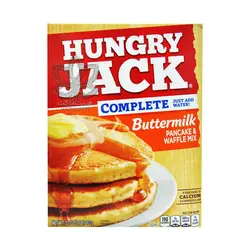 پودر پنکیک شیر و کره کامل ( بدون نیاز به شیر و تخم مرغ ) هانگری جک - Hungry jack