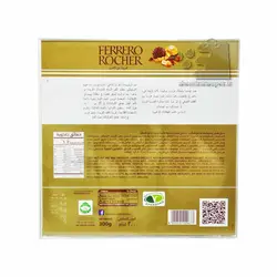 ترافل شکلاتی مغزدار ۳۰۰ گرم فررو روشه – ferrero rocher