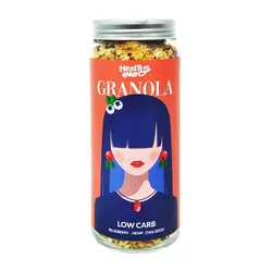 گرانولا لو کرب ۳۳۰ گرم طرح چهره هلتی - Healthy Low Carb Granola
