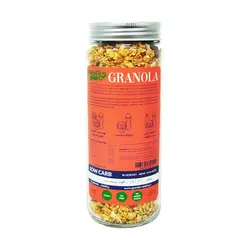 گرانولا لو کرب ۳۳۰ گرم طرح چهره هلتی - Healthy Low Carb Granola