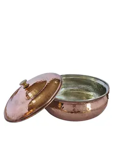 ماهیتابه مسی در دار طرح نوین سایز ۱