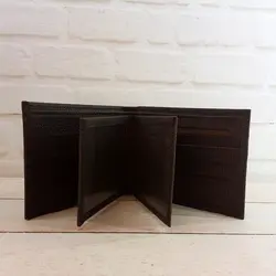 کیف پول جیبی مردانه (چرم مصنوعی) کد C01 قهوه ای