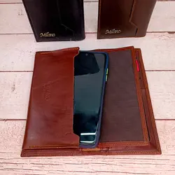 کیف پول جیبی مردانه چرم طبیعی Milano کد M08