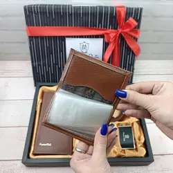 ست چرم صنعتی مردانه کد MD02