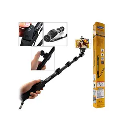 پایه مونوپاد یانتنگ به همراه ریموت مدل 1288 | Yunteng YT-1288 Monopod With Zoom Controller Remote
