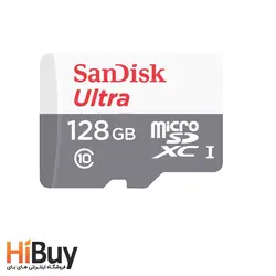 کارت حافظه microSDXC سن دیسک مدل Ultra کلاس 10 استاندارد UHS-I U1 سرعت 100MBps ظرفیت 128 گیگابایت - فروشگاه اینترنتی های بای | HiBuy