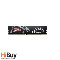 رم دسکتاپ DDR4 تک کاناله 3000 مگاهرتز CL17 کینگ مکس مدل Zeus Dragon ظرفیت 8 گیگابایت
