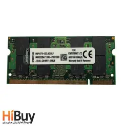 رم لپ تاپ کینگستون مدل DDR3 1600MHz ظرفیت 2 گیگابایت