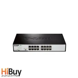 سوییچ 16 پورت گیگابیتی، غیر مدیریتی و دسکتاپ دی-لینک مدل DGS-1016D - فروشگاه اینترنتی های بای | HiBuy