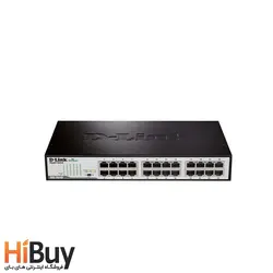سوییچ 24 پورت گیگابیتی، غیر مدیریتی و دسکتاپ دی-لینک مدل DGS-1024D - فروشگاه اینترنتی های بای | HiBuy